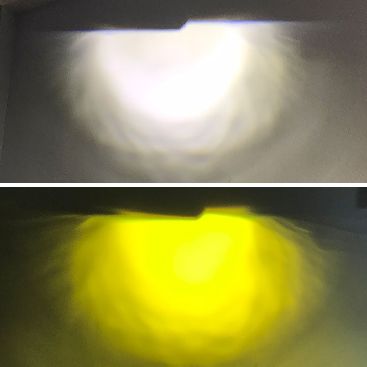 ĐÈN PHA LED L6K 3 MÀU 🏍🏍 ĐÈN PHA LED CHO XE MÁY, OTO ĐỔI COS 3 MÀU - DPL6K3M