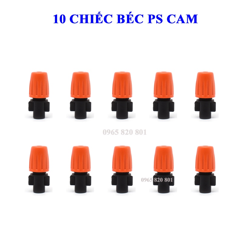 Bộ 10 đầu béc phun sương đơn cam