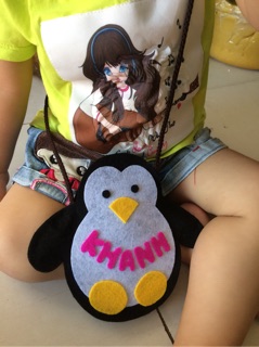 Túi handmade kèm tên cho bé