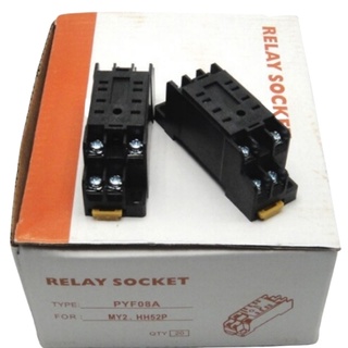 Đế timer rơ le PYF08A giá rẻ 8 chân dẹp nhỏ dùng cho HY3-2, MY2N-J