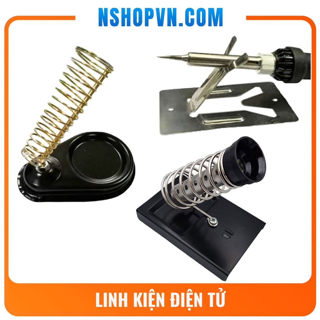 Đế gác mỏ hàn tròn vuông, miếng gác mỏ hàn