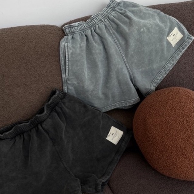 QUẦN SHORTS WASHED INDAHOOD STUDIO SS002
