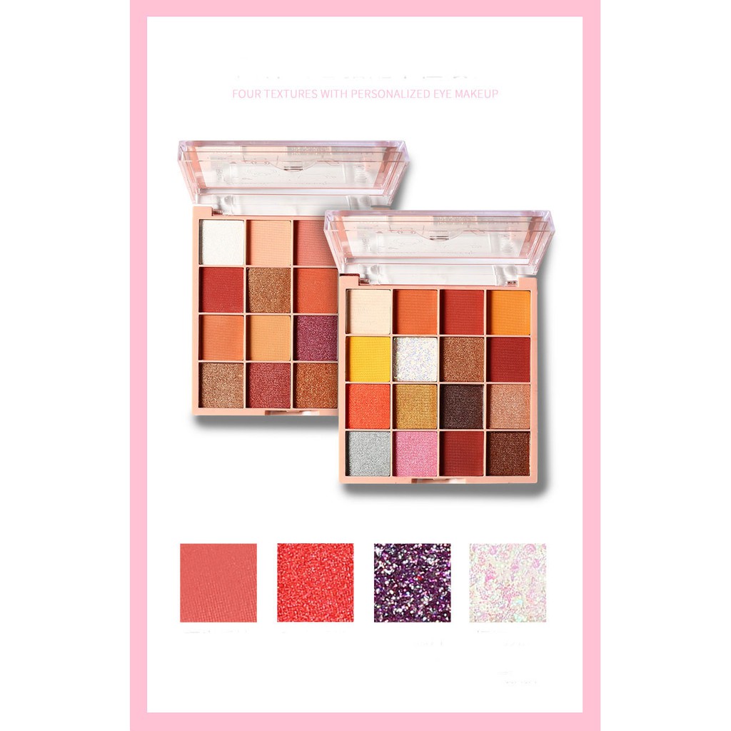 [FREESHIP TỪ 50K] Bảng phấn mắt Lameila Classic 16 Color Eyeshadow Compact | BigBuy360 - bigbuy360.vn