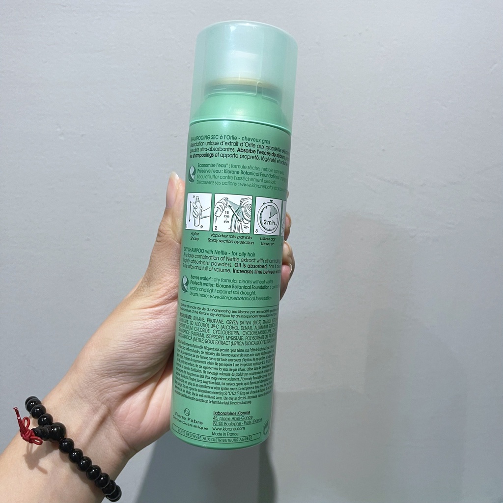 Dầu gội khô Klorane 150ml