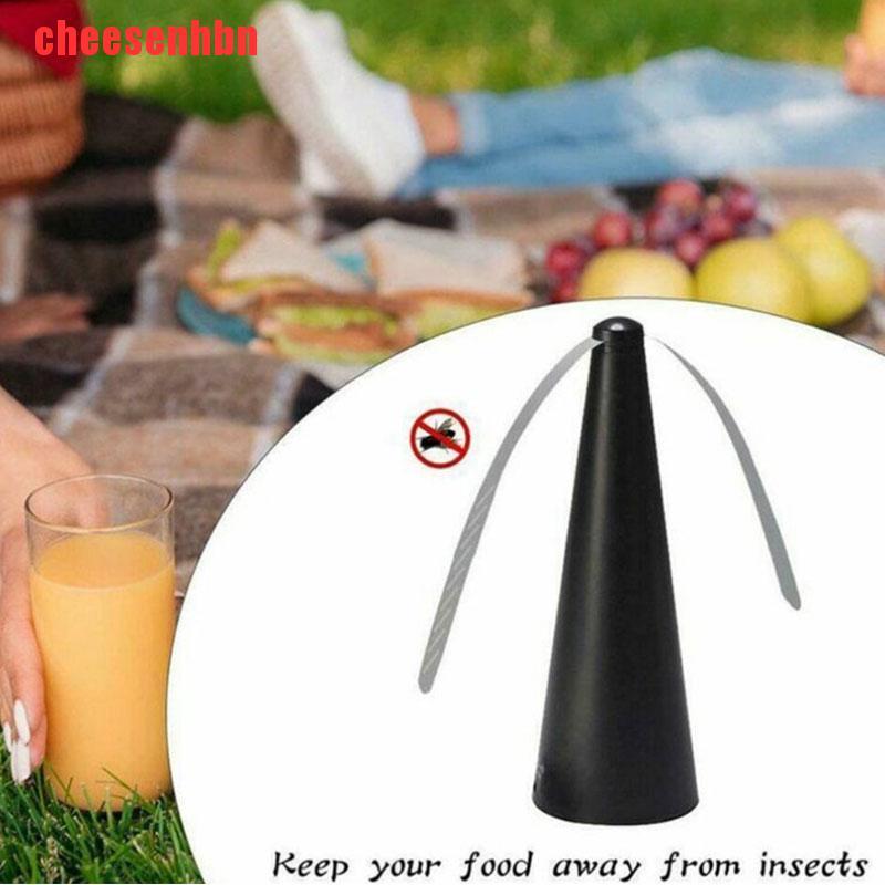 [cheesenhbn]Insect Killer Fly Repellent Fan Keep Outdoor Meal  Food Safe Fly Trap