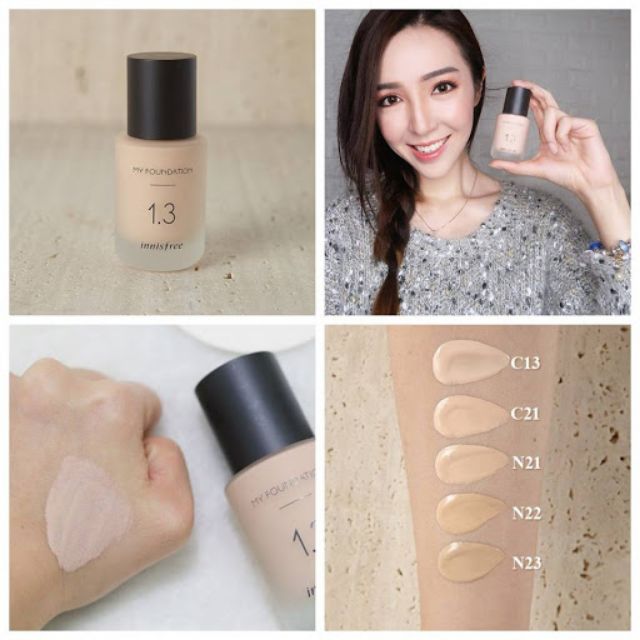 KEM NỀN CHE PHỦ CAO INNISFREE MY FOUNDATION