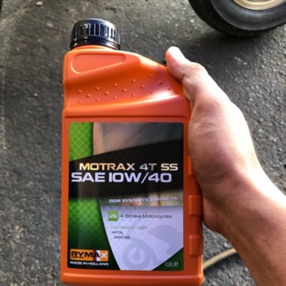 NHỚT RYMAX MOTRAX SEMI SYNTHETIC 10W40 API SL JASO MA2 0.8L