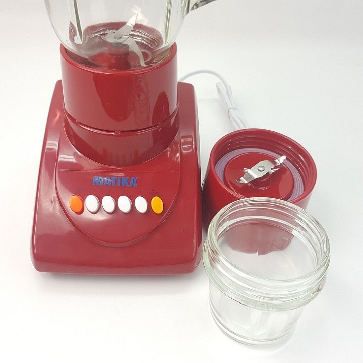MÁY SAY SINH TỐ CAO CẤP MATIKA MTK-3105 - Cối thủy tinh
