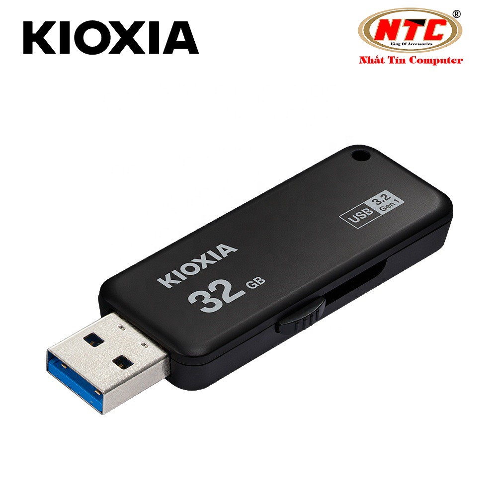 USB 3.2 Gen 1 Kioxia TransMemory U365 32GB 150Mb/s (Đen)