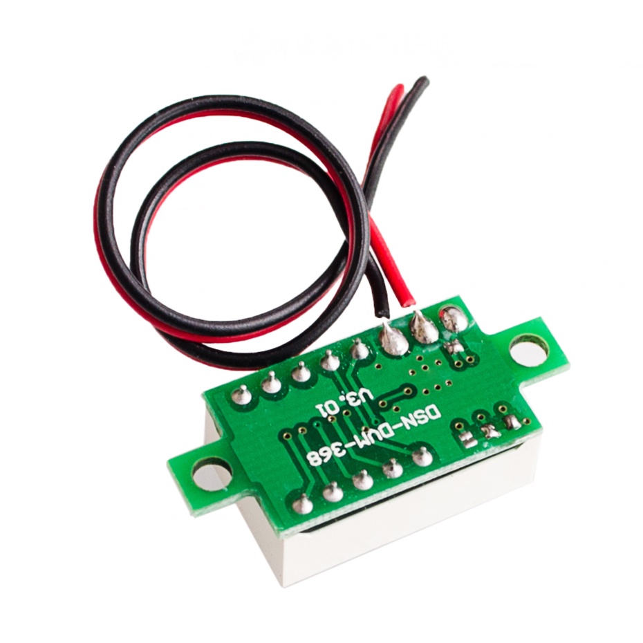 Vôn Kế Mini 0.36 Inch DC 0-32v 3 Kí Tự
