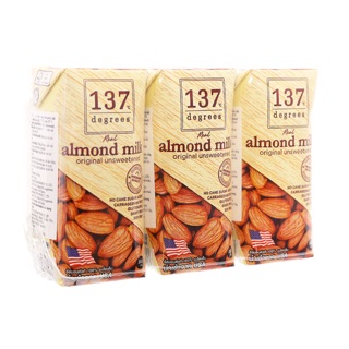 Sữa hạnh nhân không đường 137 Degrees 180ml