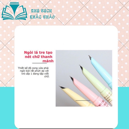 Bút máy kim tinh ngòi trơn MG 60105 và 60106 ,60107 luyện viết chữ đẹp