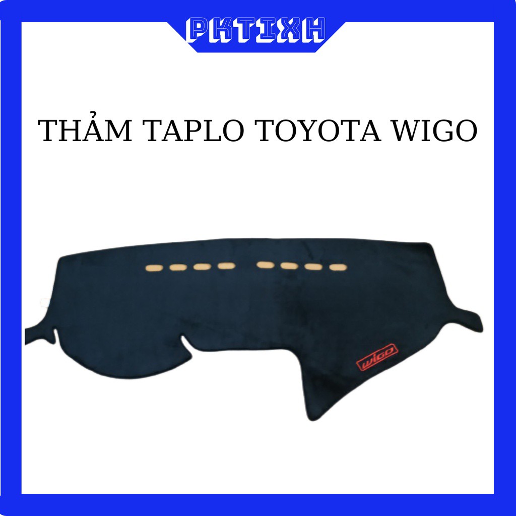 Thảm Taplo nhung Wigo 2018 - 2021 nhung 3 lớp cao cấp