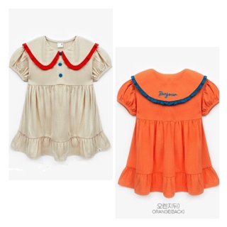 Váy Pimpolo Bonjour cổ thủy thủ cho bé gái - V10P6