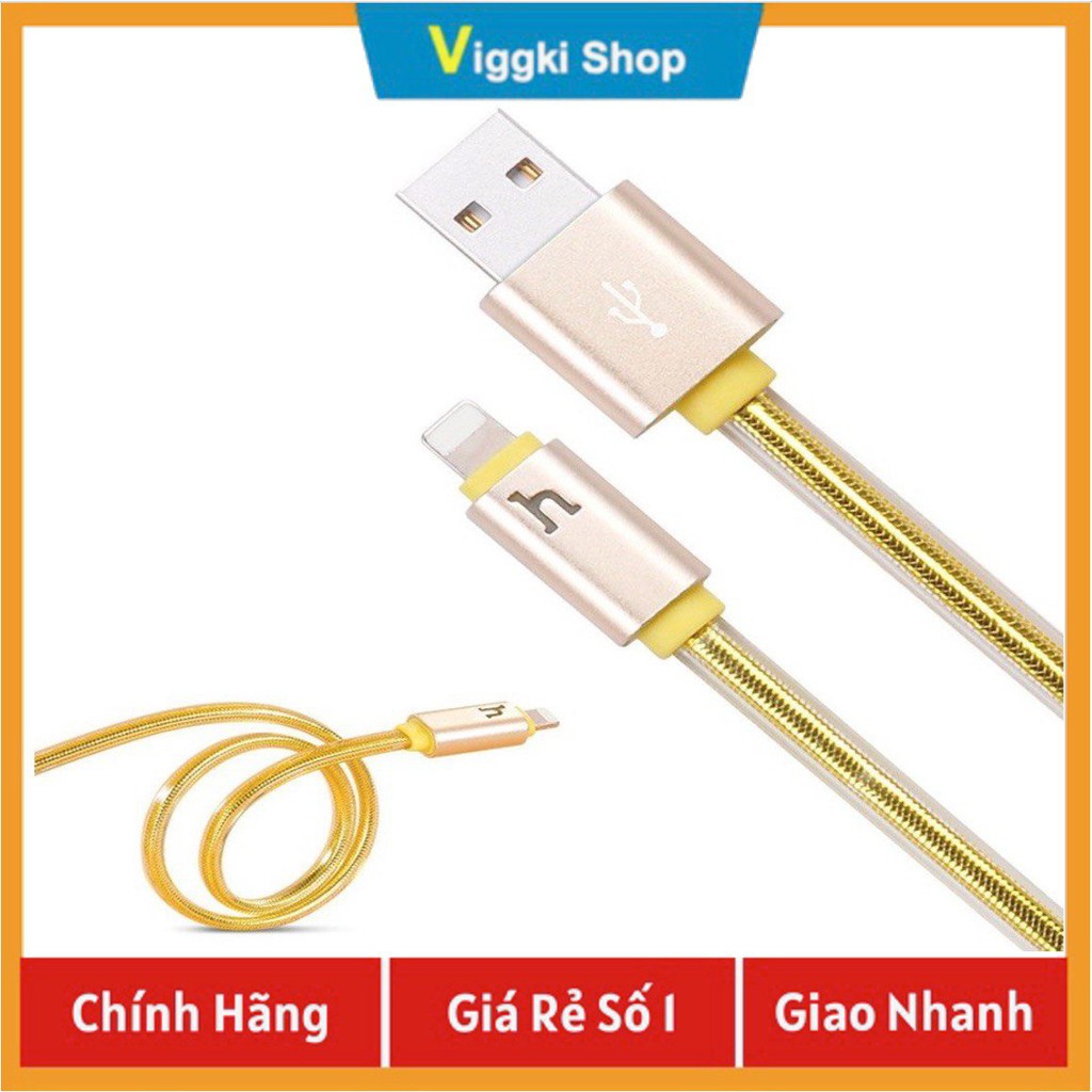 [Chính Hãng] Cáp sạc cao cấp Hoco UPL12 - 200cm Lightning dùng cho iPhone Bảo Hành 6 Tháng