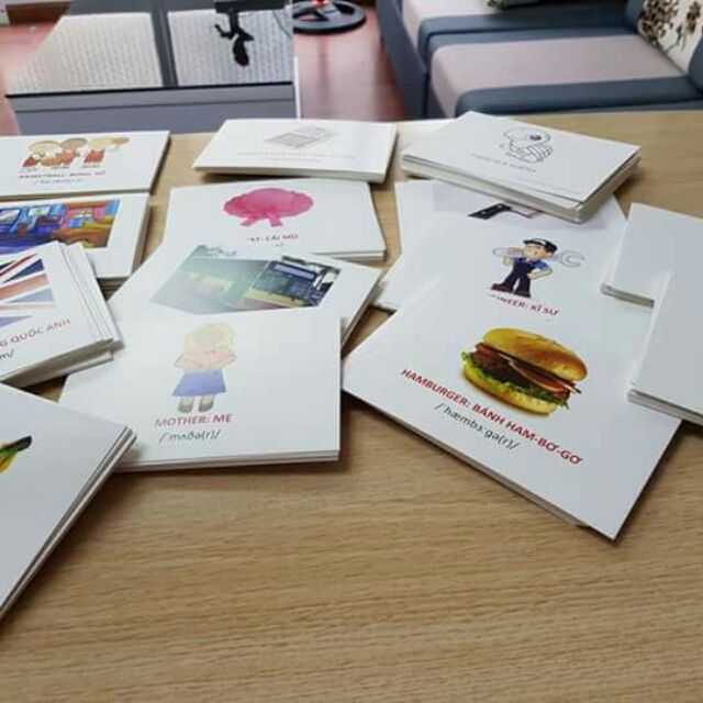 Bộ thẻ học tiếng anh cho bé