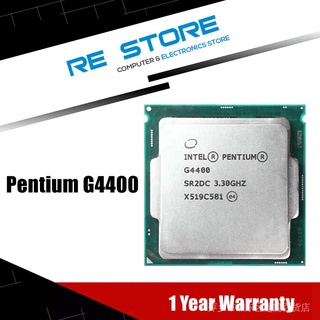 Intel pentium g4400 3.3ghz dual-core dual-thread cpu processor 2m 54w lga 1151