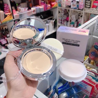 Phấn nén cellio ex collagen spf 30