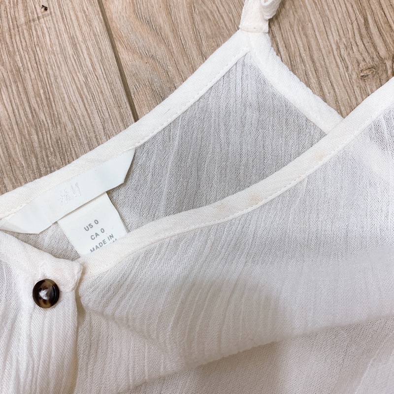 Áo hai dây H and M đũi cột dây xuất xịn
