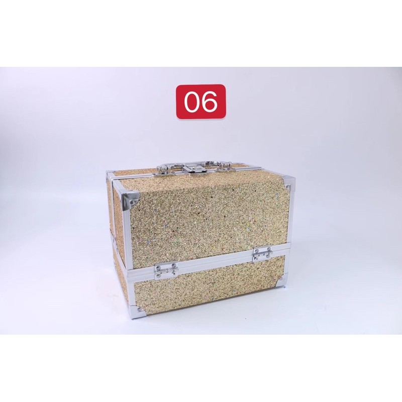 cốp đựng đồ trang điểm mi nail phun xăm nhiều màu