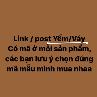 Yếm, váy dài, chân váy