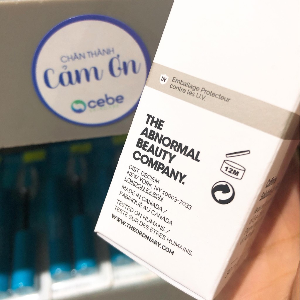 Serum mắt The Ordinary Caffeine Solution 5% + EGCG (30mL)