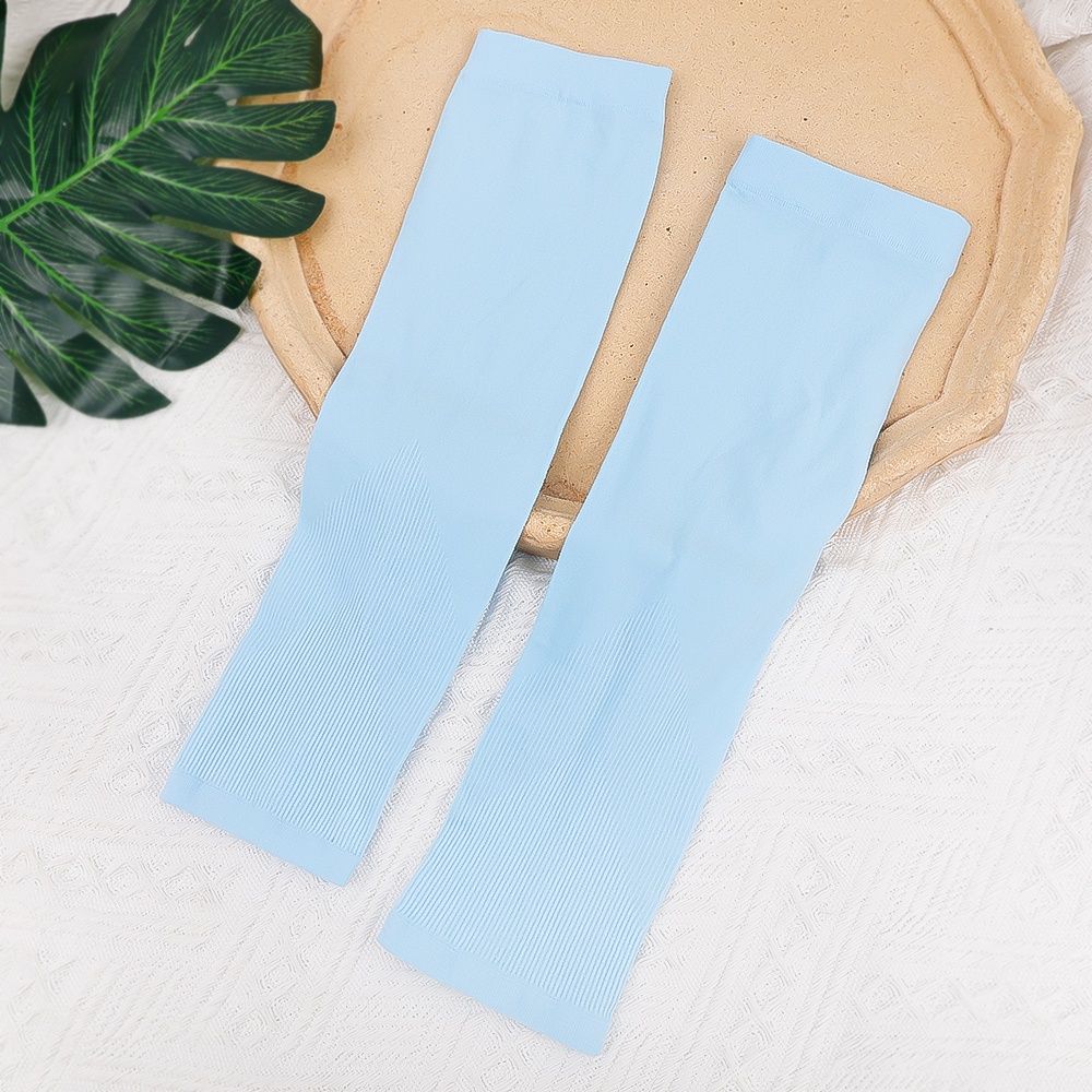 Găng Cánh Tay Bằng Lụa Lạnh Co Giãn Thoáng Khí Chống Tia UV Thoải Mái Thời Trang Cho Nữ