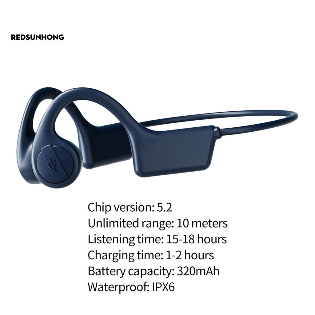 Tai Nghe Bluetooth RSH.z Chống Rò Rỉ Tiện Dụng Khi Chạy Bộ