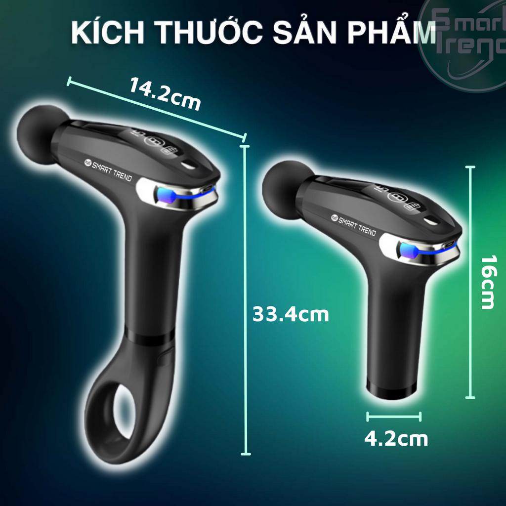 Máy massage cầm tay thiết kế tay cầm tháo lắp thông minh đấm lưng mát xa cổ vai gáy MSTL