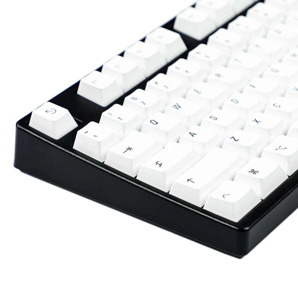 Nút Bàn Phím YMDK Cherry 139 Mac Normcore PBT Màu Trắng | Bàn Phím Cơ Nx NJ80 ID80 RK61 GK61X GK61 ANSI 61 64 68 85 87 96 104