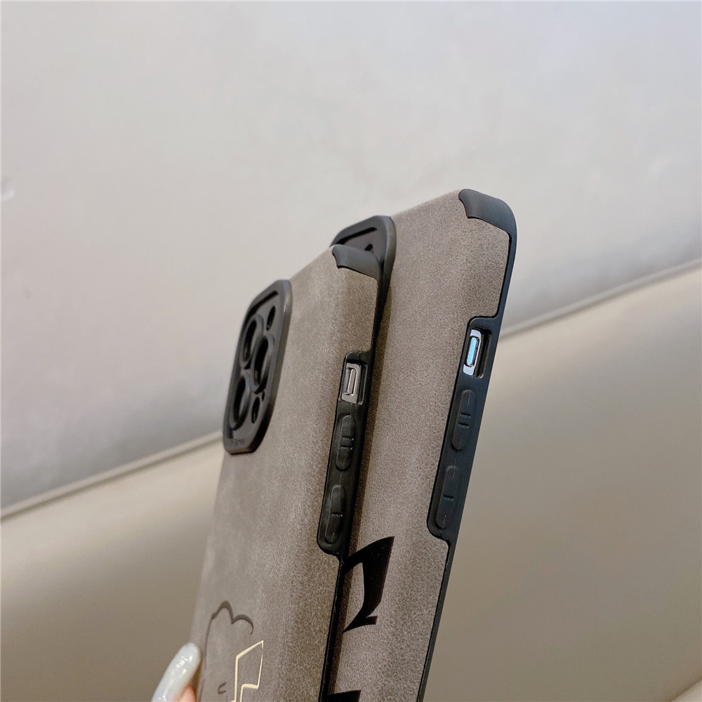 Ốp Điện Thoại Da Lộn In Hoạt Hình Pikachu Cho iPhone14 13 12 11 Pro Max XR Xs 7 8 Plus