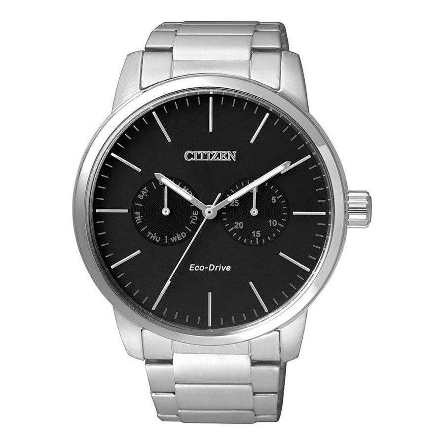 Đồng Hồ Nam Citizen Dây Thép Không Gỉ AO9040-52E - Mặt Đen