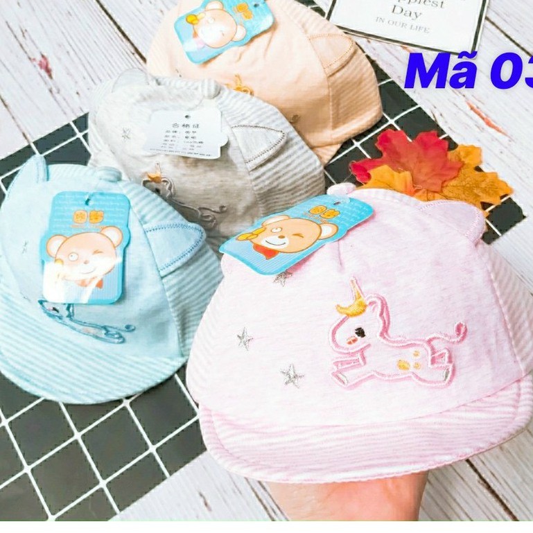 Mũ lưỡi trai tai thỏ cực đẹp cho bé siêu dễ thương, Nón Chống Nắng Cho Bé 3-12 tháng