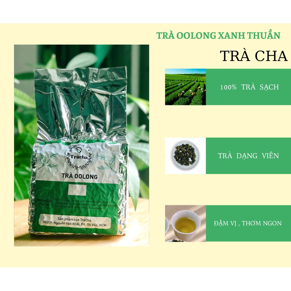 Trà oolong xanh thuần (500gr)