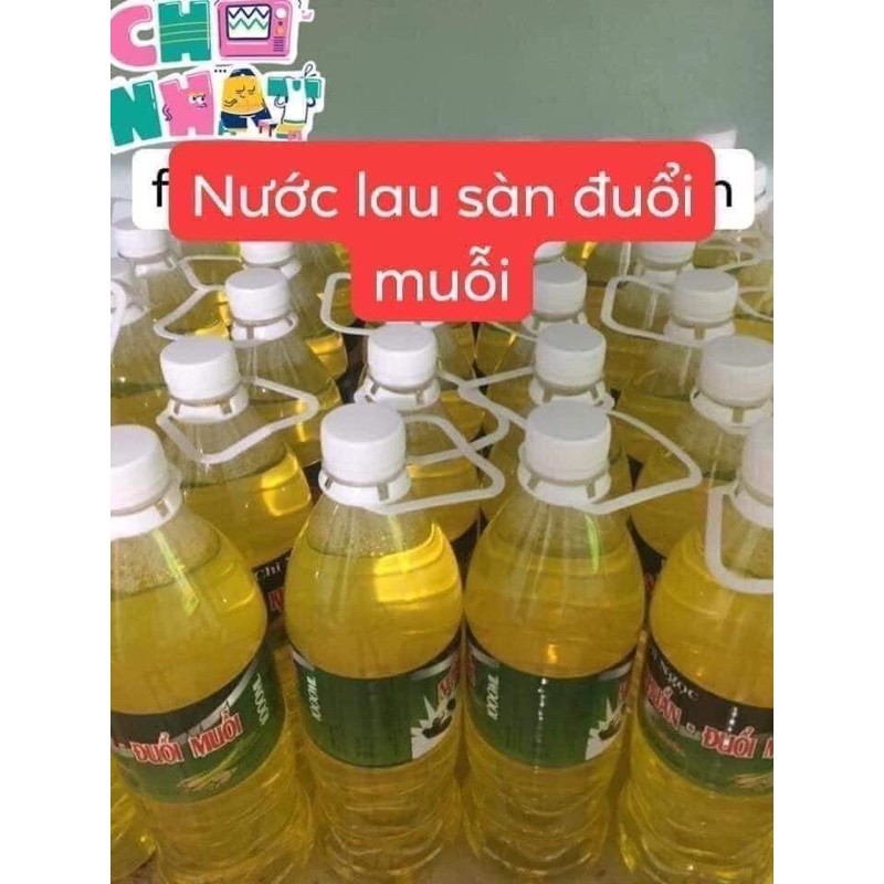 Nước lau sàn đuổi muỗi hương xả chanh Huyền Chi Ngọc