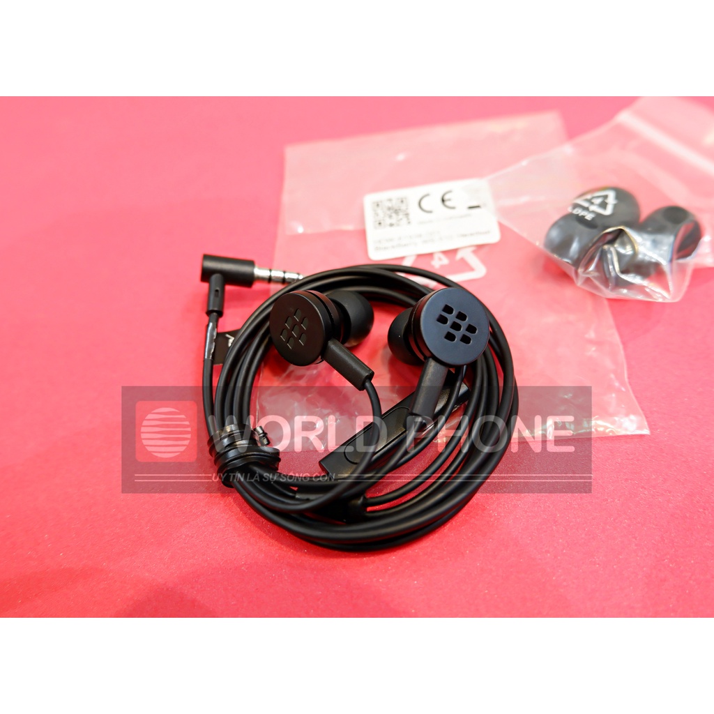 Tai nghe Priv 3.5mm BlackBerry Stereo Headset , Bóc hộp Blackberry Priv