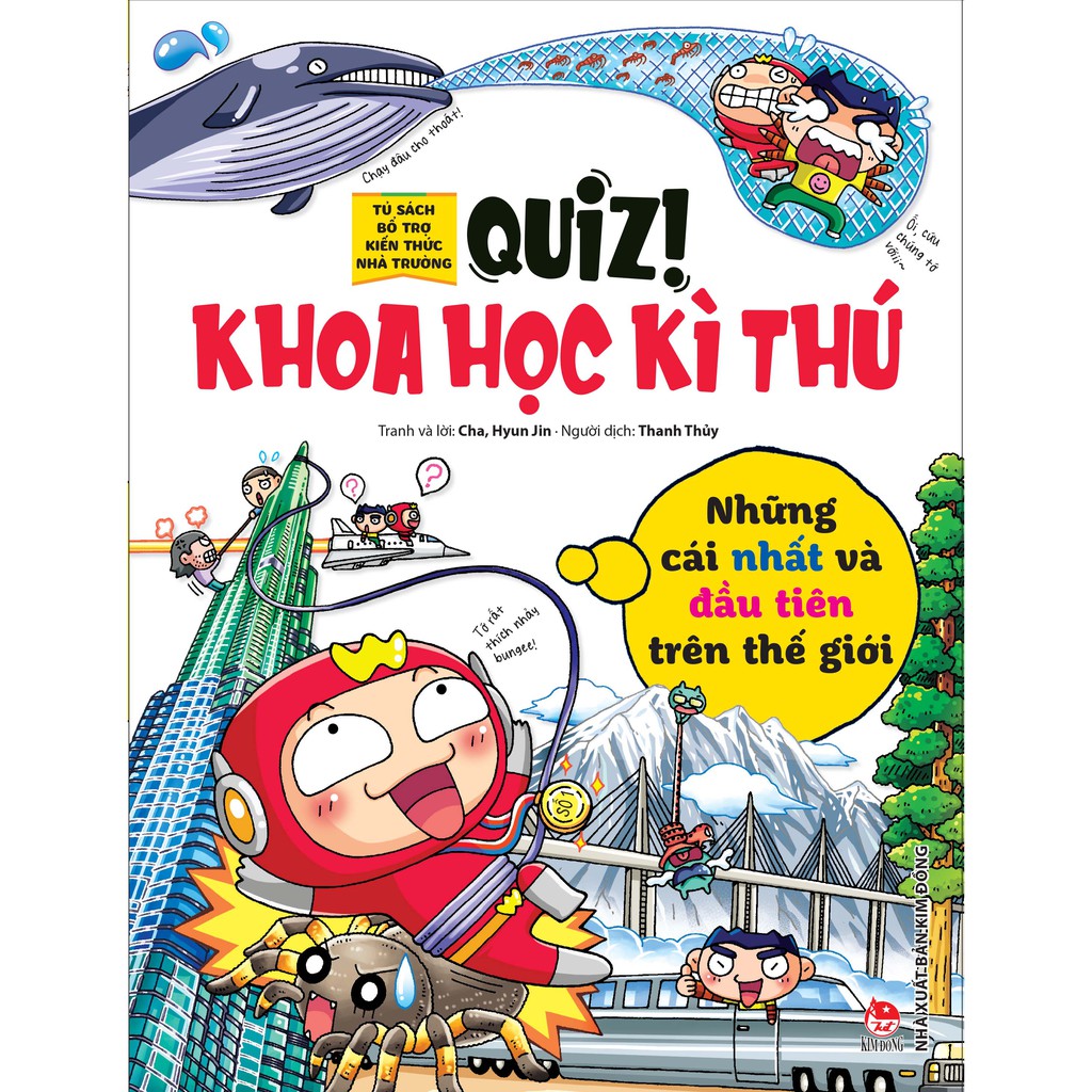 Sách Quiz Khoa Học Kì Thú (lẻ tập) - tái bản 2020