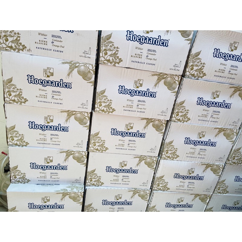 [THÙNG] Bia Hoegaarden White 24 chai x 330ml