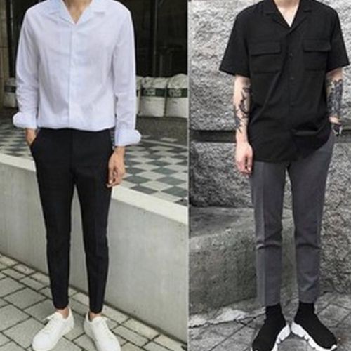 Quần baggy nam Unisex Tilaa Fashion - quần tây ống rộng trẻ trung - bộ đồ nam hàn quốc QB01