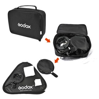 Godox 80 * 80cm / 31" * 31" Flash Softbox Diffuser with S-type Bracket Bowens Holder for Speedlite Flash Light