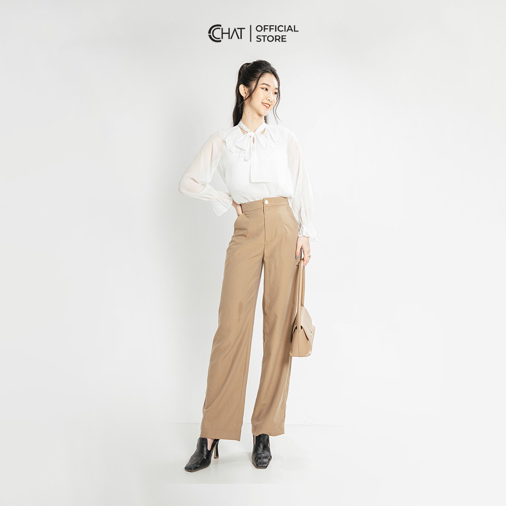 Quần ống suông 1C CCHAT