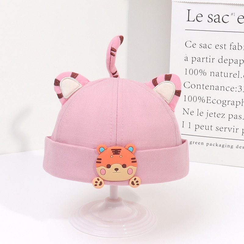 Mũ Cotton Tai Hổ Dễ Thương Cho Bé