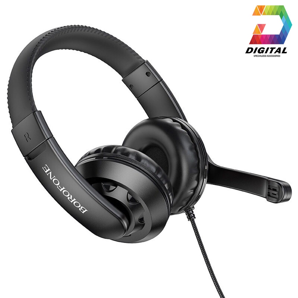 Tai Nghe Chụp Tai Borofone BO102 Chính Hãng Hỗ Trợ Mic Đàm Thoại