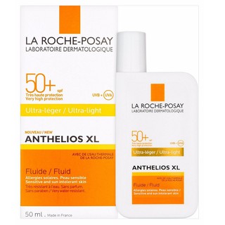 Kem chống nắng dành cho da mụn LA ROCHE POSAY Anthelios Fluide Invisible Fps 50+ 50ML (thái hà shop)