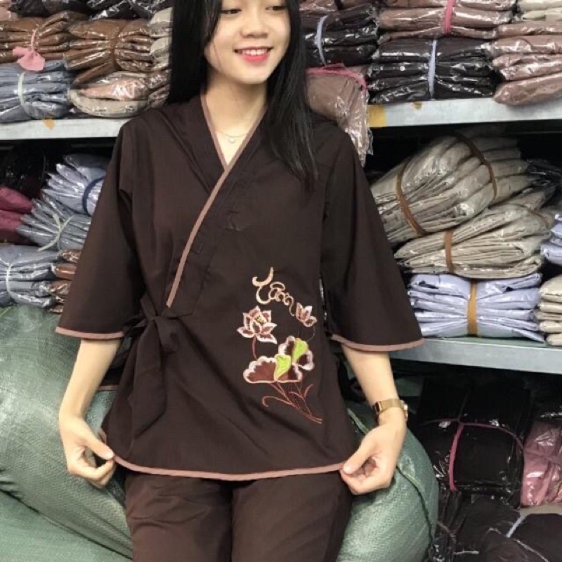Đồ lam đi chùa nhật xéo chử tâm