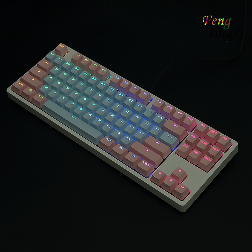 Nút Bàn Phím Cơ Pbt Màu Sắc Tương Phản Thay Thế Cho Pc 87 Phím