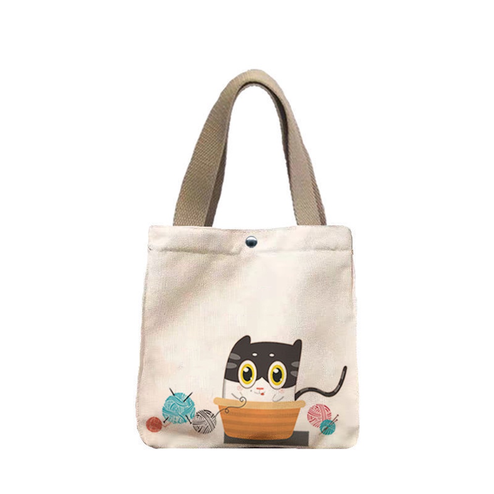 Túi đựng hộp cơm trưa ONUOBAO bằng vải canvas cách nhiệt sức chứa lớn tiện dụng
