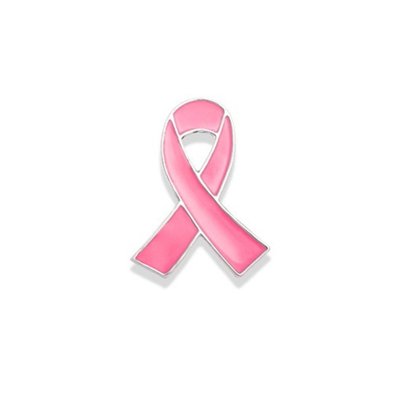 Ghim Cài Áo Hình Ruy Băng Đính Chữ Love Màu Hồng Dễ Thương
