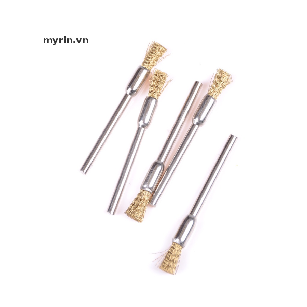 Set 5 Cọ Đánh Bóng Sợi Đồng 3mm * 5mm Chuyên Dụng