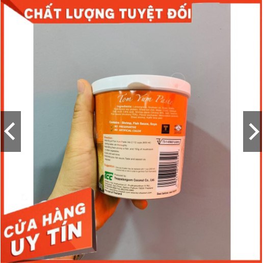 Sốt Gia vị Lẩu Thái Tom Yum Chua Cay Mae Ploy 400g Paste Ngon Đậm Đà